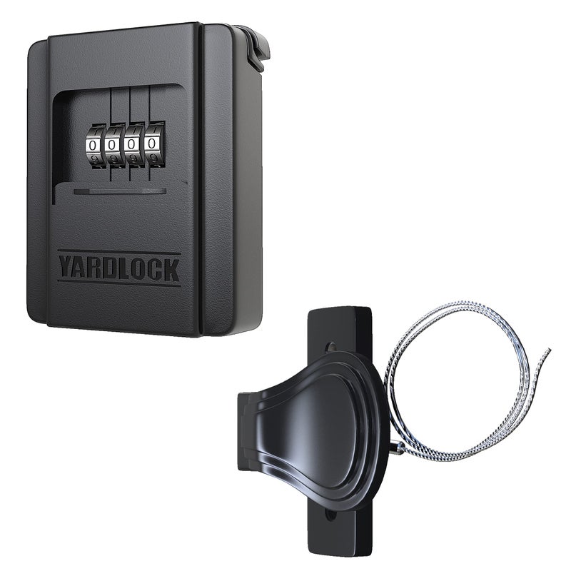 Yardlock Shed Lock â€“ Keyless Secure 4-Digit Shed Lock and Latch â€“ Strong Durable System - Image 1